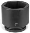 Grey pneumatic 1" drive socket SAE